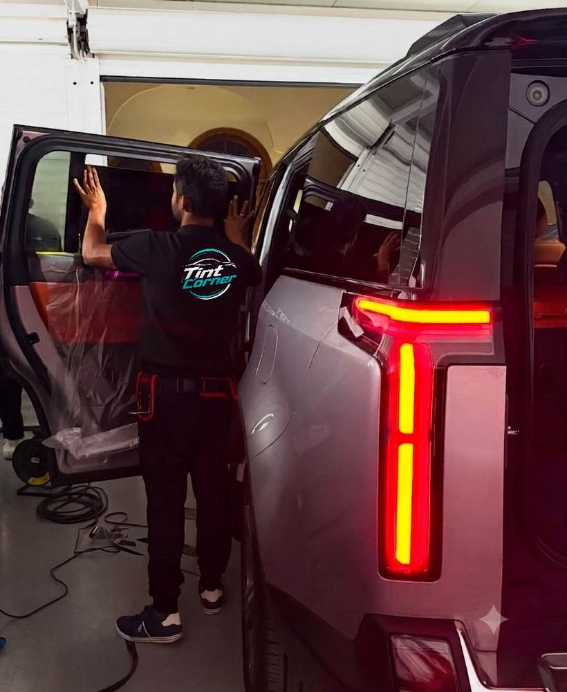 Car tinting result